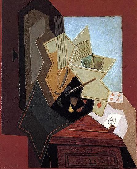 Juan Gris The Painter's Window oil painting image